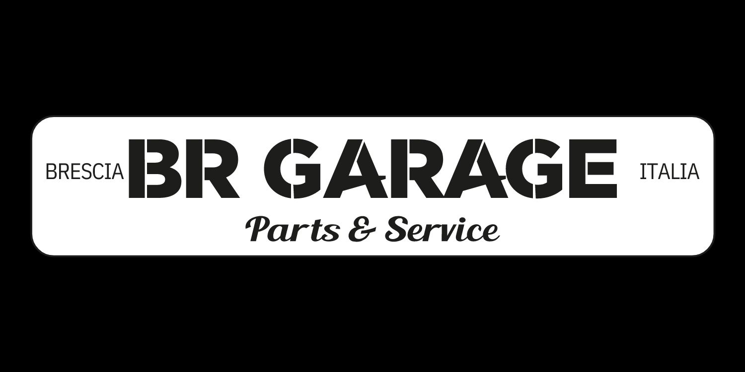 BR Garage logo nero